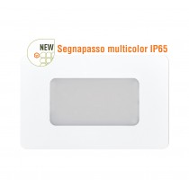 Lampada segnapasso LED da incasso Tecnoswitch Tricolor LA901BD