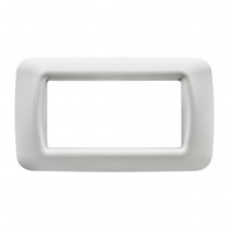 Placca Gewiss System 6 Moduli Bianca GW22506