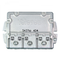 Televes Partitore EasyF 4 Vie 5...2400MHz 9/7,5dB 543702