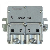 Televes Mini-partitore EasyF 3 Vie 5...2400MHz 8,5/7,5dB 543603