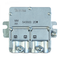 Televes Mini-partitore EasyF 2 Vie 5...2400MHz 4,3/4dB 543503