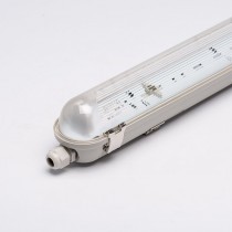 THREELINE Katia PE118 Plafoniera IP65 per 1 tubo LED 60cm