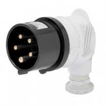 SPINA MOBILE A 90° - IP44 - 3P+N+T 32A 480-500V - NERO COD. 60104
