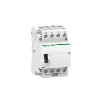 contattore 4 moduli 4no 63A bob. 220/240V leva manuale cod. 15988