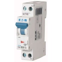 Eaton int. magnetotermico 1P+N 20A cod, 263193