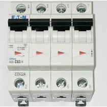Eaton int. magnetotermico 4P 63A 6Ka cod. 239224