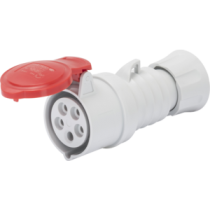 Gewiss presa mobile IP44/54 3P+N+T da 32A Rossa COD. GW62020H
