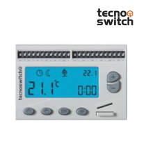 Tecnoswitch cronotermostato digitale da incasso COD.CR315BI
