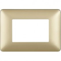 Bticino Matix AM4803MGL - placca 3 moduli