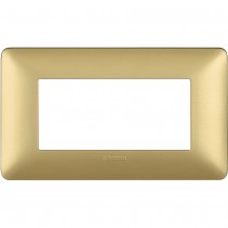 Bticino Matix AM4804MGL - placca 4 moduli