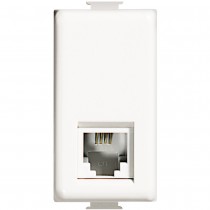 Bticino Matix AM5958/11N - connettore telefonico RJ11