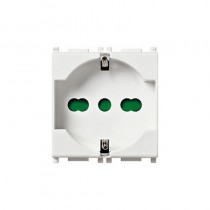 Presa Universale VIMAR PLANA 2P+T 16A Bianco 14210