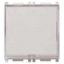 Pulsante Targhetta VIMAR PLANA 1P NO 10A 250V Bianco 14050