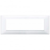 Placca Vimar Plana 7 Moduli Bianco In Tecnopolimero 14657.01